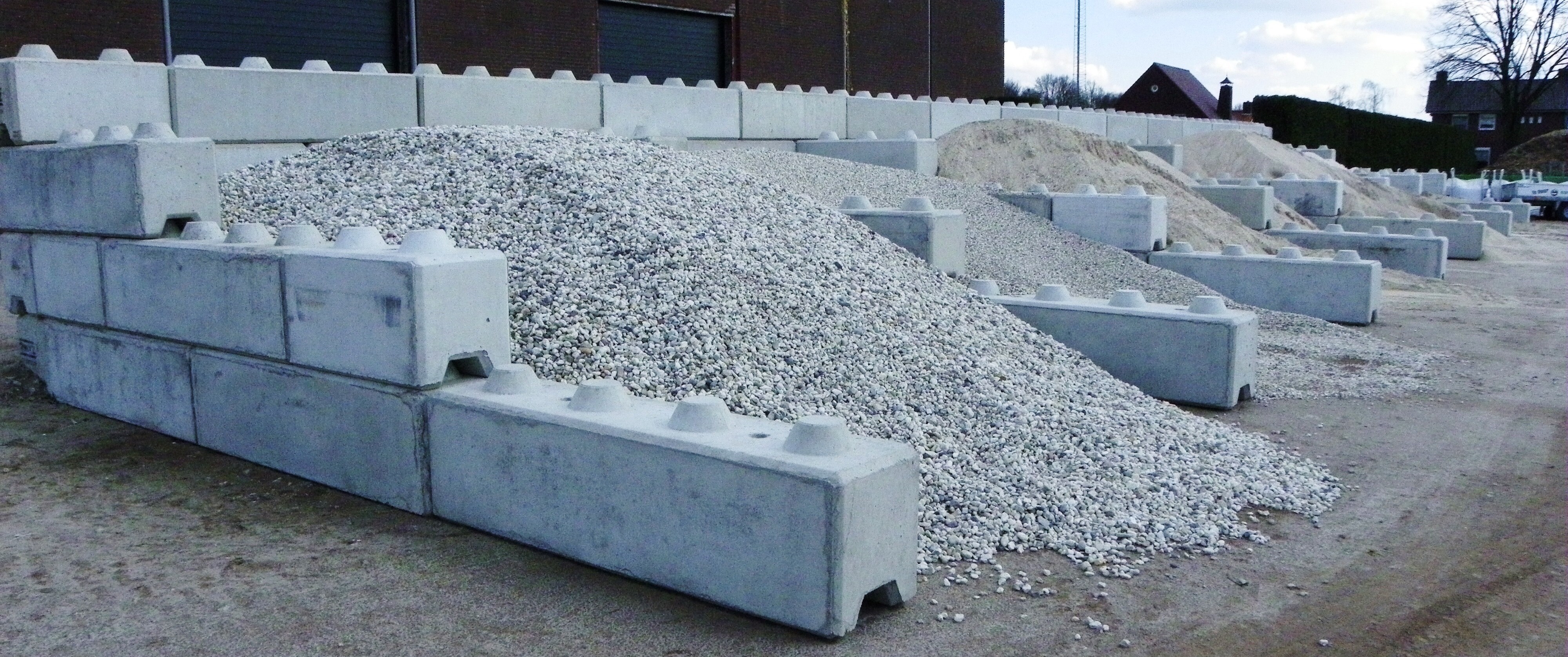 Zand- en grind handel